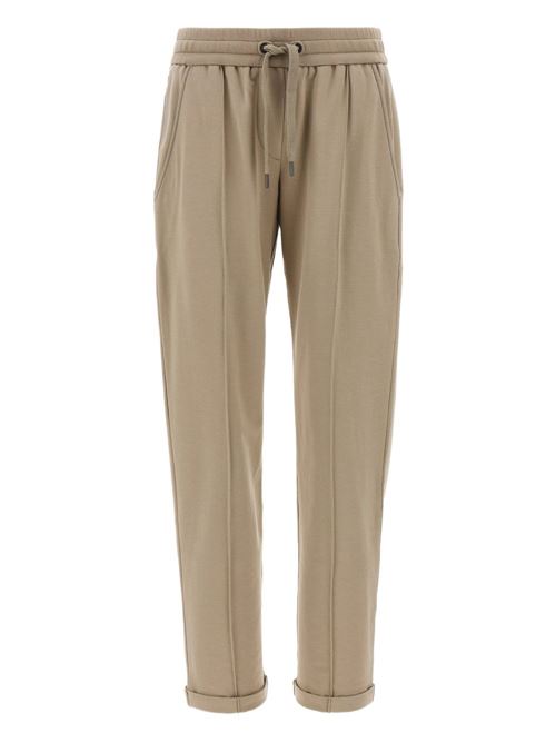 Pantalone tuta in cotone BRUNELLO CUCINELLI | MH827FB799C4274